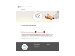 Ayas Yoga Netzwerk Webseite