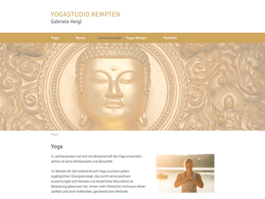 Yogastudio Kempten Homepage