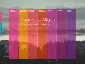 Ayurveda Allgäu Website